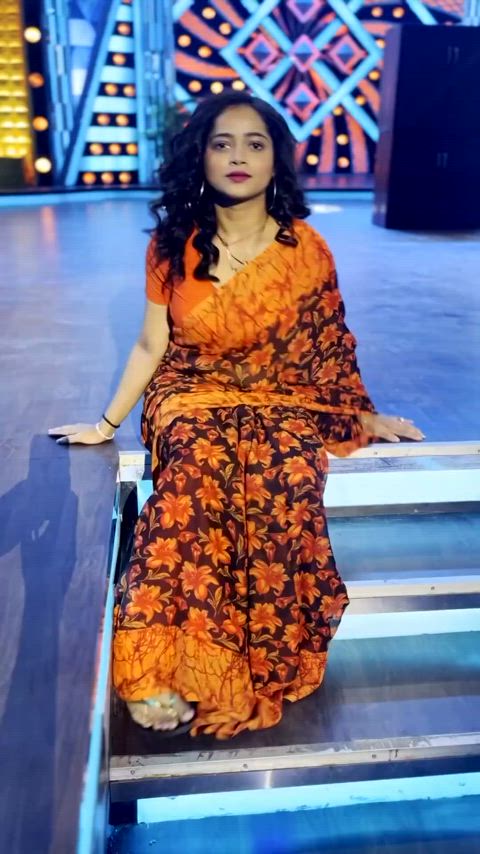 dance desi saree clip