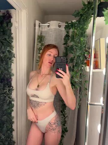 ass big tits tits onlyfans boobs pornstar redhead underwear clip