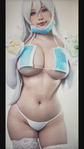 Big Tits Cosplay Cum Tribute clip
