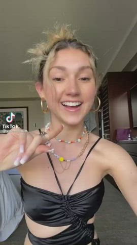 blonde cfnm silk clip