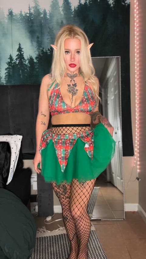 This elf wants to have some fun this Christmas, do you dare?