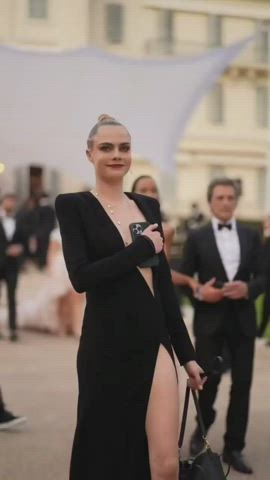 Boobs Cara Delevingne Dress clip