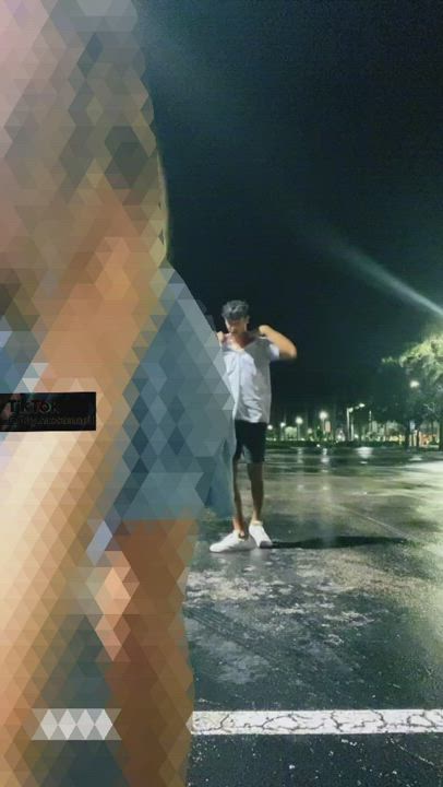 Censored Couple TikTok clip