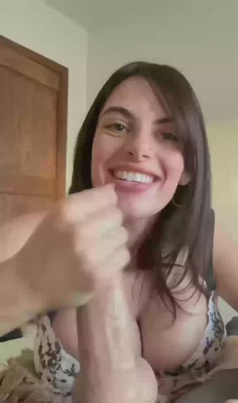 alexa pearl big dick big tits blowjob brunette cum cumshot gagging pov clip