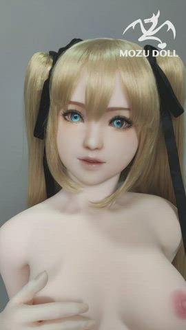 anime ass blonde blue eyes pussy sex doll small tits clip