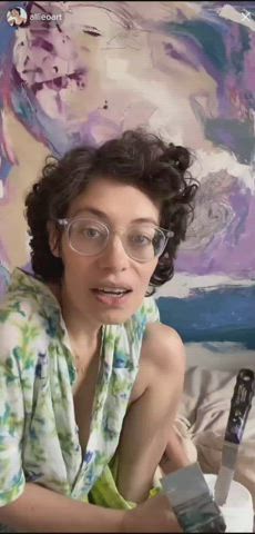 big tits braless downblouse nipple nipples nipslip clip
