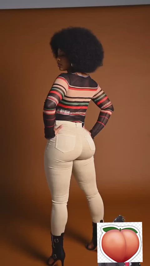 ass big ass booty ebony jiggle thick-booty clip