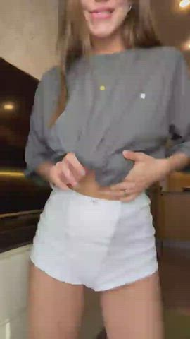 Amateur Solo Tanlines Teen Undressing clip