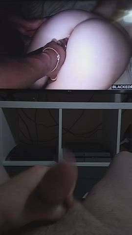 A whiteboys night in jerking to a whitegirls night out