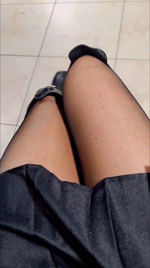 nylon nylons pantyhose tight tights horny-cougars clip
