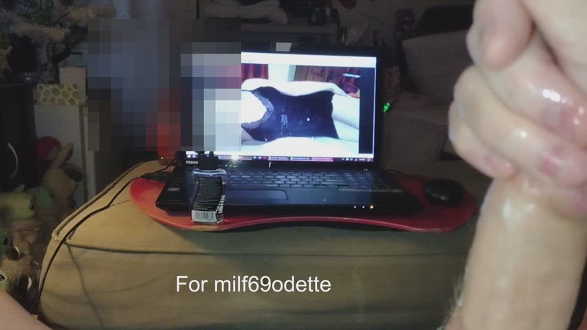 cock cum handjob jerk off lingerie milf masturbating orgasm solo tribute clip