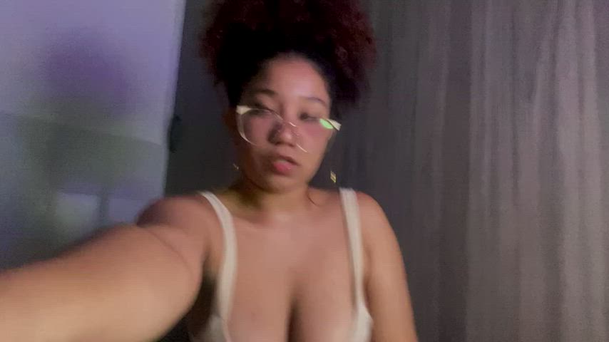 angel dark big tits boobs ebony tits clip