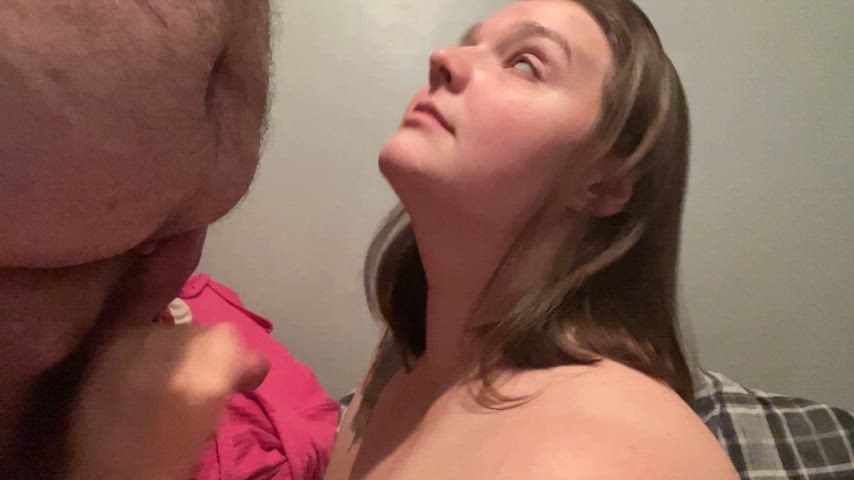bbw eye contact handjob clip