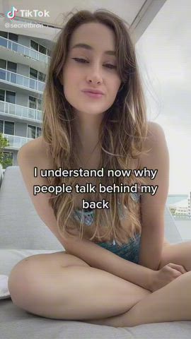 Ass Bikini Thong TikTok clip