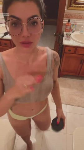 big ass brazilian celebrity glasses thong clip