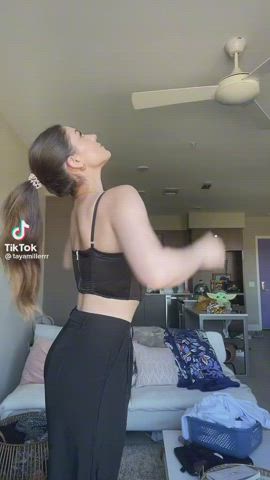 cute tiktok tits clip