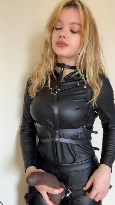 Kneel and worship it
