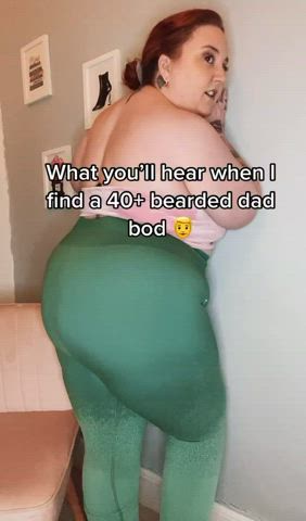 bbw big ass cute pawg tiktok clip