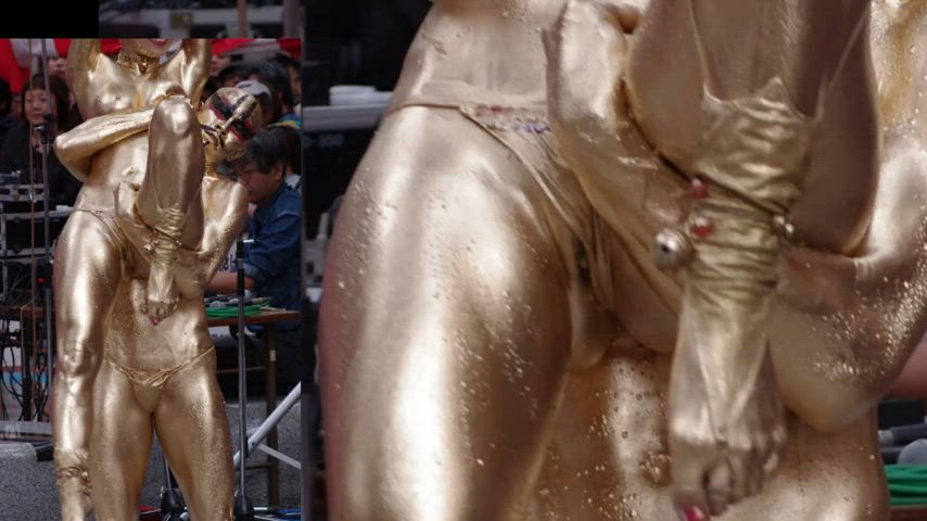 dancing exposed japanese pussy clip