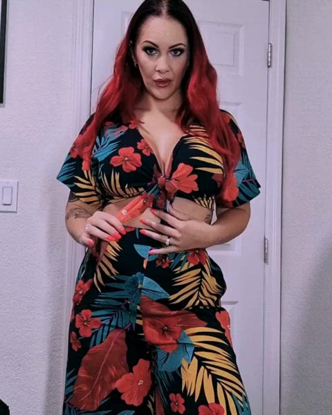 Wherever I go my tits always arrive first