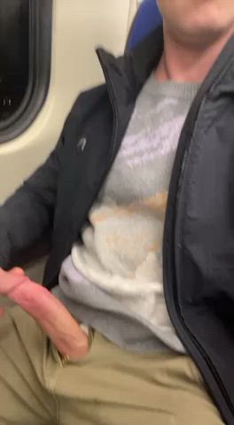 cock jerk off outdoor public clip