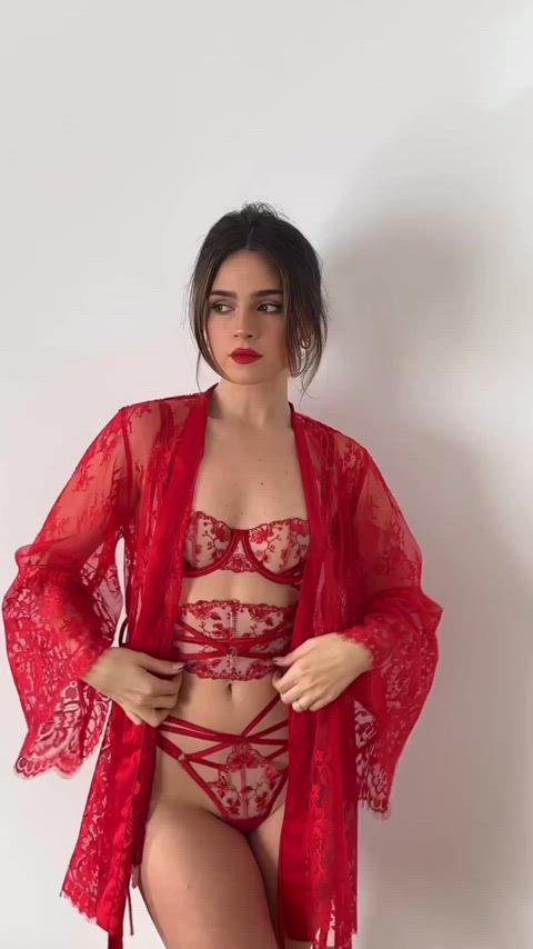 lingerie model non-nude clip
