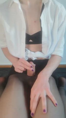 Cum Jerk Off Trans clip