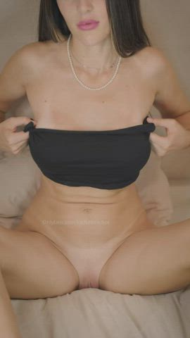 Would you massage my tits before we fuck?