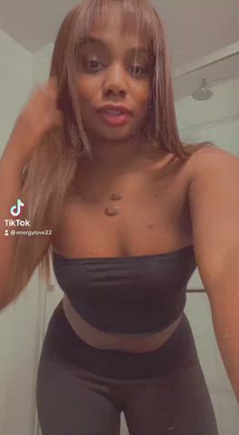 Just your TikTok slut showing my tits to everyone i can