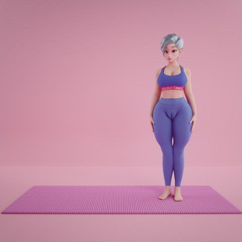 3d ass big ass big tits boobs nsfw clip