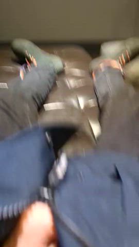 cock femboy gay jerk off pov public sissy clip