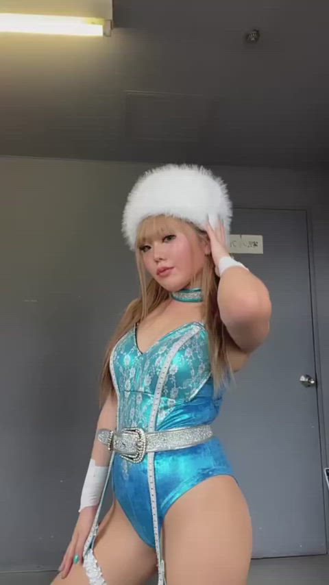 big ass japanese wrestling clip