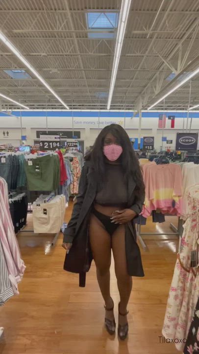 I love going shopping