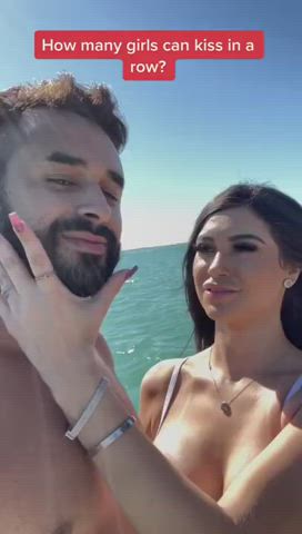 indian kissing white girl clip