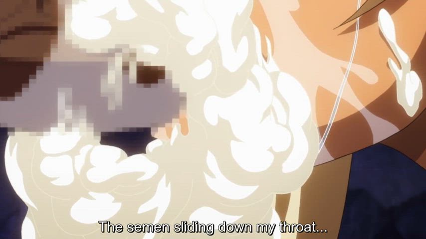 ahegao blowjob hentai clip