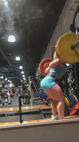 Blonde Fitness Gym Legs MILF Muscular Girl Muscular Milf Thick Workout clip