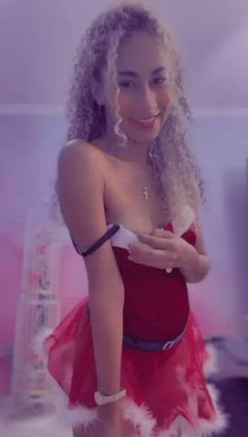 chaturbate christmas curly hair ebony sensual skinny slave streamate clip