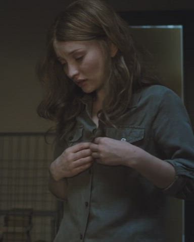 Emily Browning Nude Undressing clip