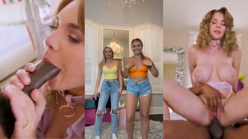 bbc babe babecock blonde interracial pmv tiktok tits clip