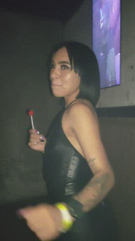 Dancing Latex Webcam clip