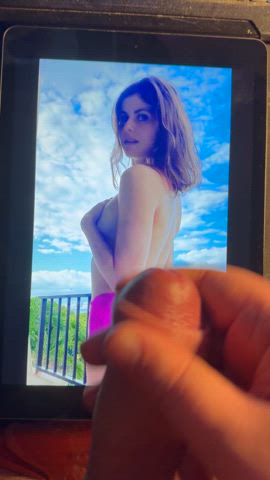 alexandra daddario celebrity cum cumshot tribute clip