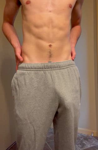 Hope you don’t (m)ind what I’ve got in my sweatpants
