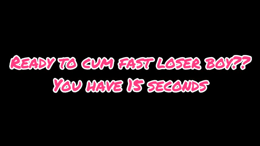 big dick challenge cum joi premature ejaculation sissy sissy slut teen clip