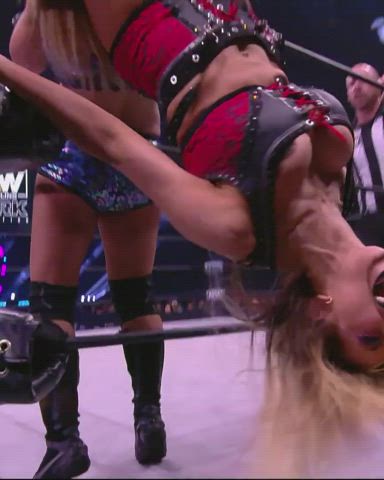 big tits bouncing tits tongue fetish wild wrestling clip