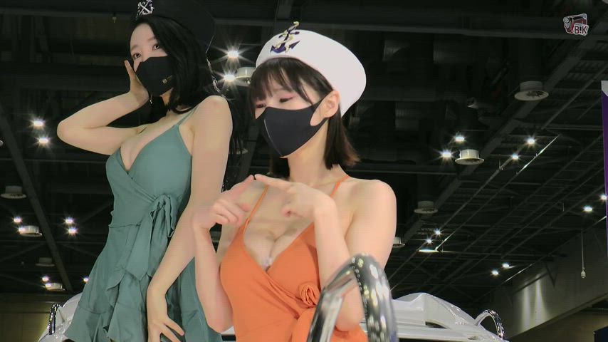 asian boat cute korean model clip