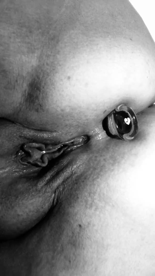 He filled me up then put in the plug ?