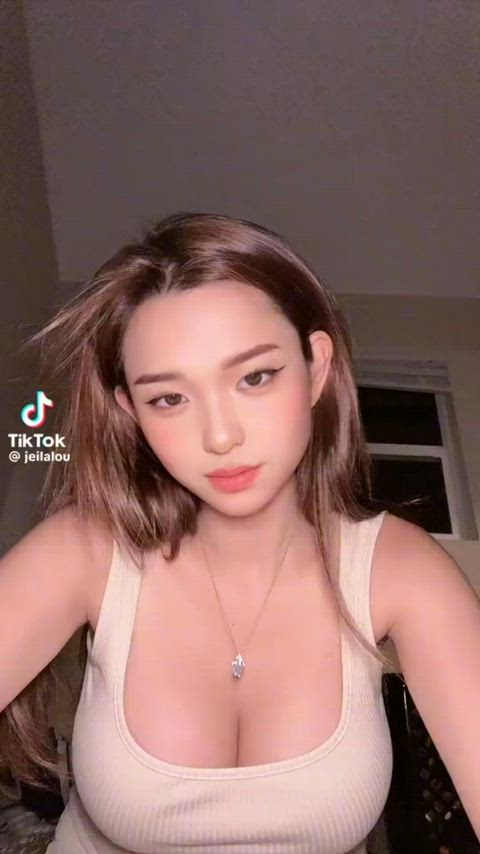 asian big tits non-nude tiktok clip