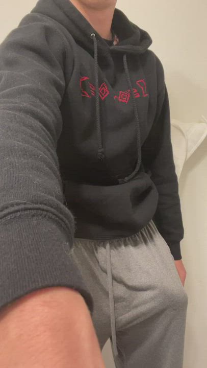What would you do if I wore these sweats around you