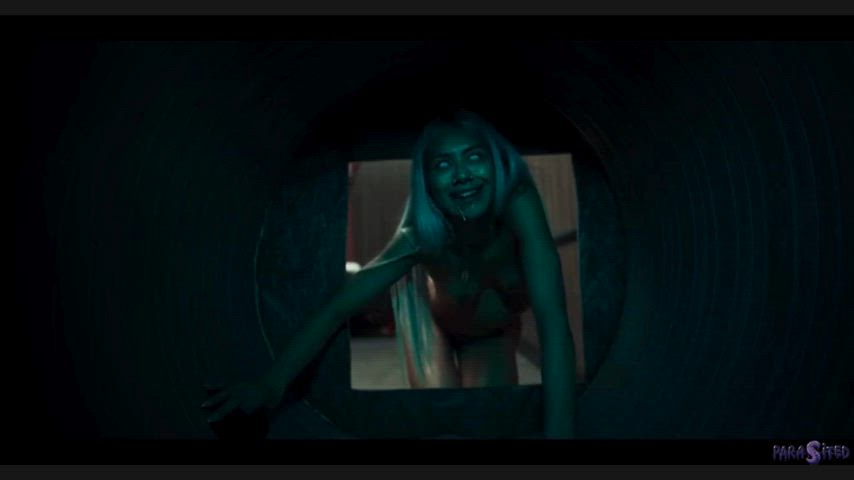 Veronica Leal shitting ALIEN WORM 