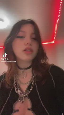 18 years old asian teen tiktok clip